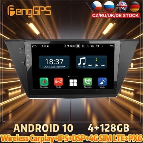 128G Android10 PX6 DSP For Volkswagen Touran 2015 Car DVD GPS Navigation Auto Radio Stereo Video Multifunction CarPlay HeadUnit