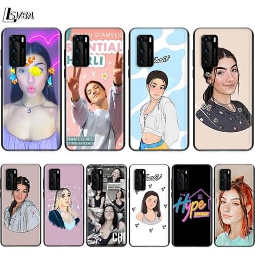 Charli Damelio For Huawei P Smart Z S Pro Plus 2018 2019 2020 2021 Mate 10 20 30 40 RS PRO Plus Soft lite Phone Case