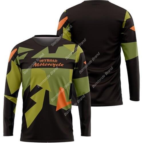 NEW Motocross Moto Jersey mountain bike clothing MTB bicycle T-shirt DH MX Bicycle shirts Offroad Cross Cycling Jersey