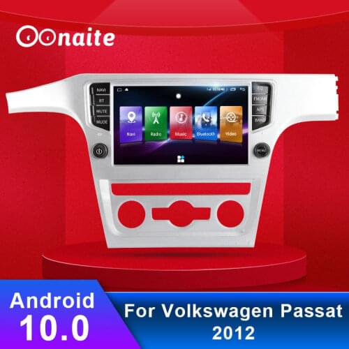 Oonaite 4G Android 10 Car Radio GPS Navigation Car multimedia player dedicated For VW Passat 2007-2015 9 "hd screen radio stereo