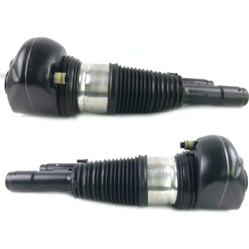 For BMW 2017-2018 M760i xDrive G11/G12 4WD Front Pair Air Suspension Shock Strut Spring 37106881061 37106881062