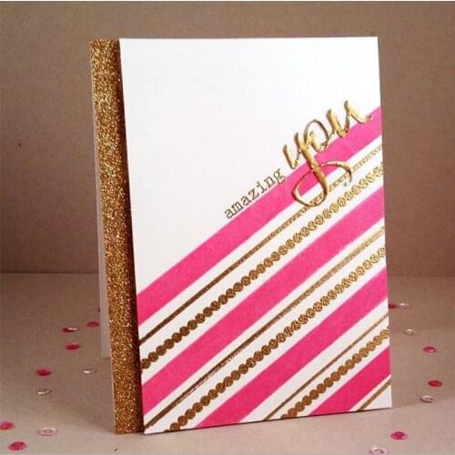 Words Congrats Thanks You Metal Cutting Dies Stencils For DIY Scrapbooking/Photo Album Decorative Embossing DIY Paper Card 2019