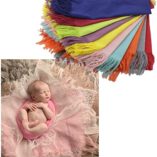 2019 Newborn Photography Props Infant Costume Outfit Cotton Baby Blanket Soft Photo Wrap Matching Baby Photo Props Fotografia