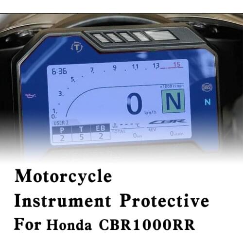 For Honda CBR1000RR 2017 2018 2019 Motorcycle Speedometer Scratch Cluster Screen Protection Film Protector