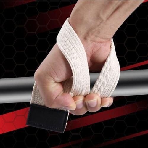 2pcs Gym Lifting Straps Weight lifting Wrist Weight Belt Body Building Gloves for Women Men Fitness Crossfit Barbells Power
