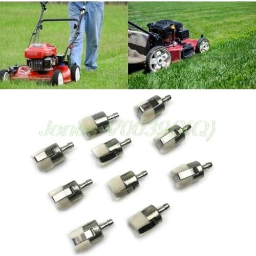 10pcs Felt Fuel Filter for Homelite Echo Poulan 13120519831 Trimmer Chainsaw Gasoline Engine Garden Tools Spare Parts