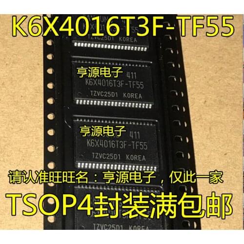 100% New&original K6X4016T3F-TF55 K6X4016T3F-TF70 IC