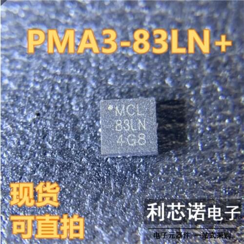 100% New&original In Stock PMA3-83LN+ Marking:MCL83LN QFN12 BOM List