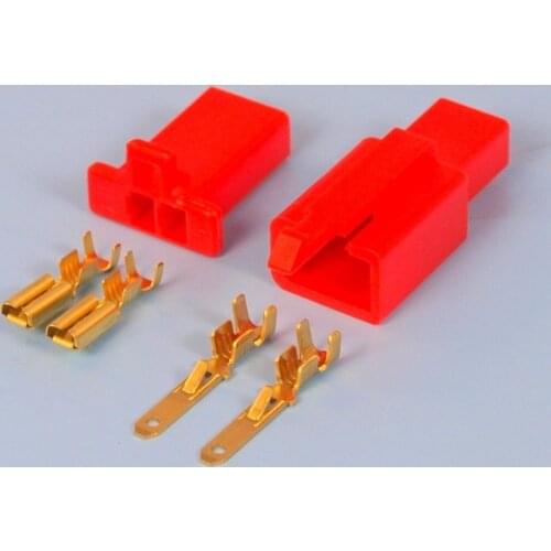 20/50/100sets/lot 2 Pin/Way 2.8mm Mini Electrical Connector Kit Green Black Red Motorbike Motorcycle Car