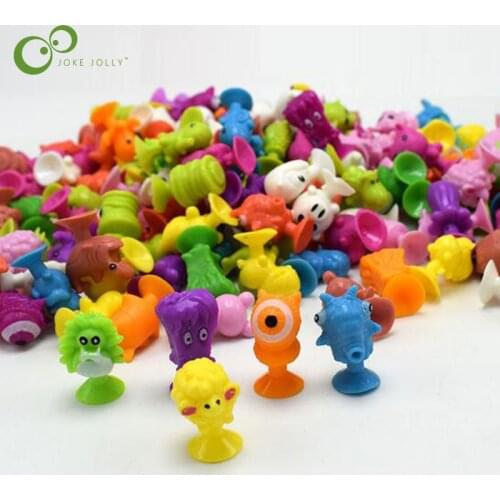 40pcs/lot Mini sucker doll sucker small monster animals small toys baby gifts a variety of small doll LYQ
