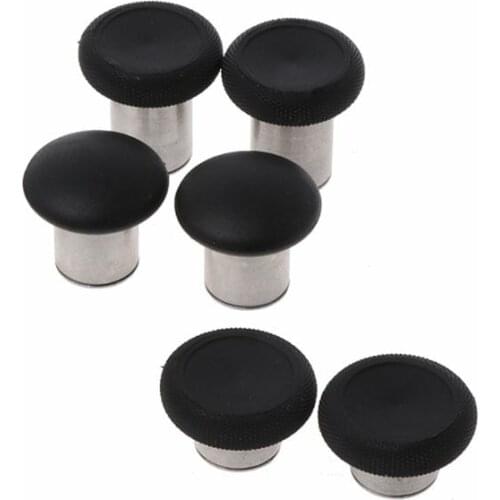 6pcs Swap Thumbsticks Caps Grips Analog Stick Grips Elite Controller Joysticks
