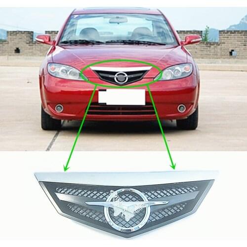Car accessories HA00-50-710 body parts front bumper grille for Haima 3 2007-2012