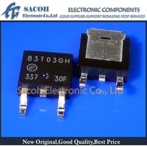 Free Shipping 10Pcs AP83T03GH-HF AP83T03GH 83T03GH TO-252 75A 30V Power MOSFET Transistor