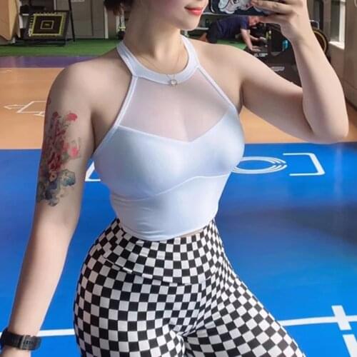 Yoga Vest 2020 Teens Sports Bra Women Athletic Shirts Gym Tops Black Sport Bra Women Workout Vest Training Shirts