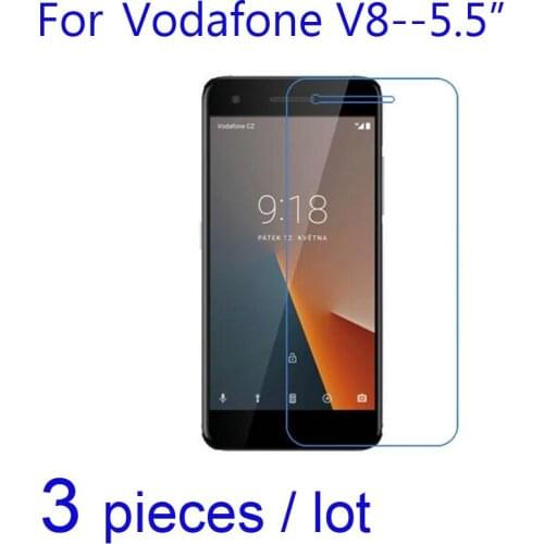 For Vodafone Smart V8 Screen Protectors Guard,3pcs/lot Soft Clear/Matte/Nano Explosion-Proof Mobile Phone Protective Films