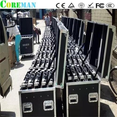 Led flexible curtain P5 full color led display video screen xx mesh led screen rental cabinet p10 cast cpower 3200