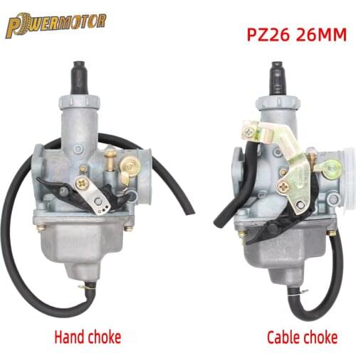 Motorcycle PZ26 26mm Carburetor 125 150cc Carb For Honda CB125 XL125S TRX250 TRX 250EX Recon Carb ATV Dirt Bike Quad CRF XR100