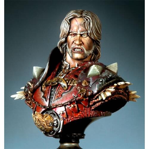 1/6 ancient officer bust with big base 1/6 Resin figure Model kits Miniature gk Unassembly Unpainted
