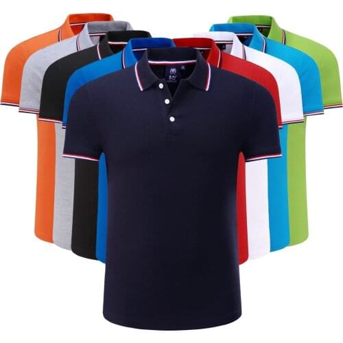 NIGRITY 2019 Summer Cotton Man Polo Shirts Solid Color Short Sleeve Brand Male Tops DIY Logo(min 10 pieces to customize logo)