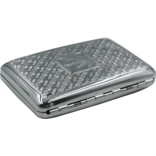 Metal alloy cigarette case can put 16 cigarettes Aluminium alloy cigarette box