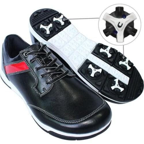 One By One Black And White Dark Blue Golf Spikes Golf Nails And Blue Dark White Head Rotating Fast Spikes Black I5U1