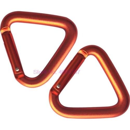 By DHL 1000pcs Carabiner Outdoor Camping Hiking Keychain Snap Clip Hook Kettle Buckle Carabiner Accessories durable
