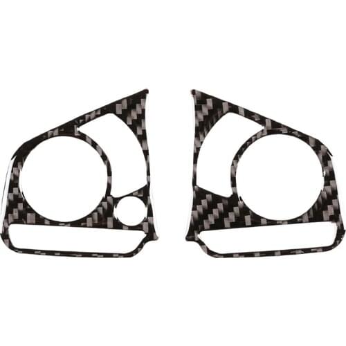 Carbon Fiber ABS Steering Wheel Frame Panel Trim Decorative Cover for Honda CRV CR-V 2016-2019 Car Stylings