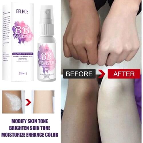 30mlBB Cream Spray Concealer Moisturizing Repair Whitening Cream Full Body Spray Body Foundation Body Makeup TSLM1