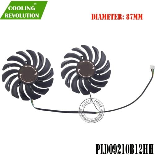PLD09210B12HH PLD09210S12HH Graphics Card Fan for MSI RTX 2060 SUPER ARMOR RTX2060 SUPER ARMOR