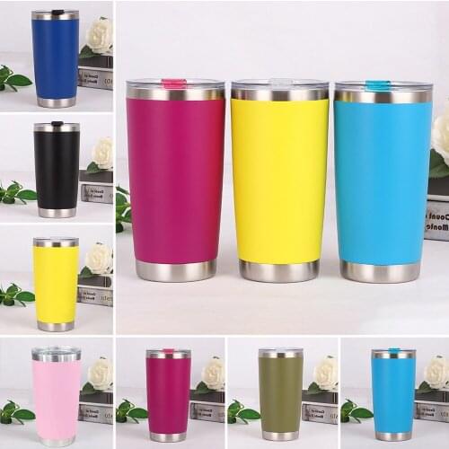 20 OZ Stainless Tumbler Vacuum Double Wall Insulation Travel Mug Coffee Tumbler Insulated Stainless Steel Thermal Cup
