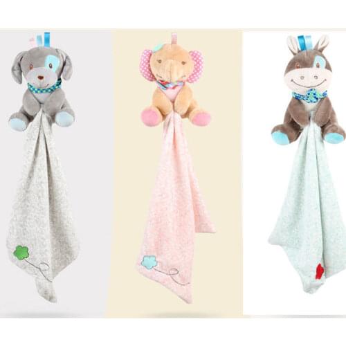 29.5x29.5cm Newborn Baby Towels Toddler Infant Preferred Soft Cotton Appease Towel Toy Calm Dolls Teether Developmental