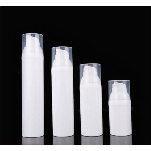 30ml white airless vacuum pump lotion bottle lotion emulsion eye serum essence hyaluronic skin care cosmetic packing