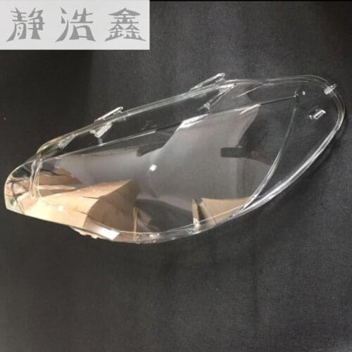 E71 X6 lens lampshade Plastic transparent glass Lens shield Lamp protection plastic for bmw E71 X6 2008-2013 Headlight cover