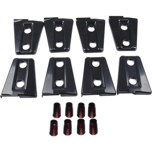 Automobile Door Hinge Cover Protective Decoration Hinge Cover Made Of Plastic For Jeep Wrangler JK 2007-2
