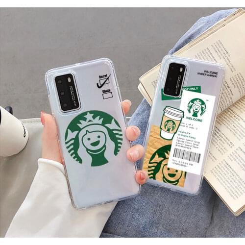 Fashion Coffee Goddess Phone Case For Samsung Galaxy S10 S20 Plus S21 Ultra A50 A70 A51 A71 A21S A12 A32 A52 A72 Girl Soft Cover