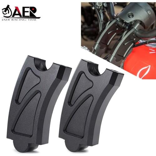 JAER Motorcycle Handlebar Riser Handle Bar Mount Clamp Extend Adapter for Honda Rebel CMX 500 300 CMX500 CMX300 2017-2021