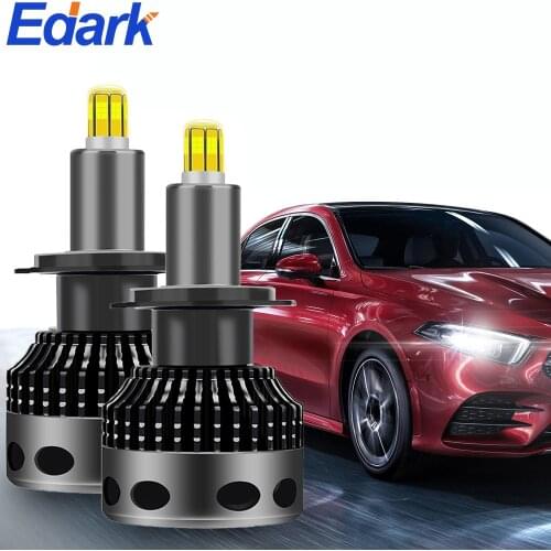 Edark LED Headlight Bulbs 6500K White 360 Degree Super Bright H1 H7 H9 H11 9005 9006 9012 H3 D1S D2S D3S D4S D5S Conversion Kit