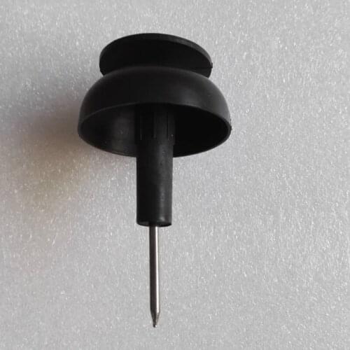 50pcs Electric Fence Insulators High Voltage Insulating Gourd Rainproof Insulating Hat with Nail Electric Fence Accessories