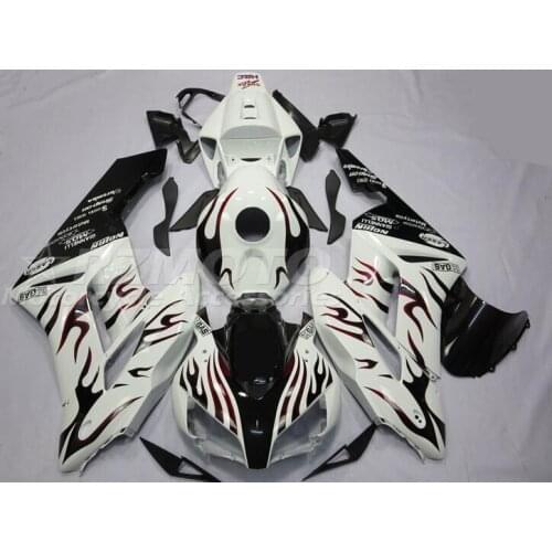 4Gifts New ABS Motorcycle Fairings kit Fit For HONDA CBR1000RR 2004 2005 04 05 Bodywork set Flame