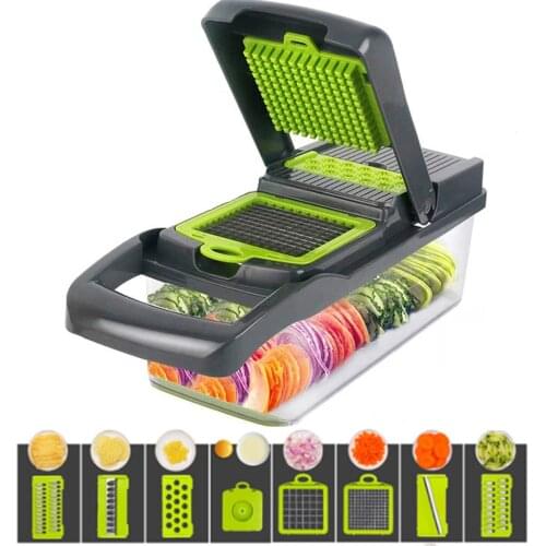 Kitchen Multi-Function Dicing And Vegetables Artifact Potato Shredder Shredder Grater Household Potato Slices Slicing Shredder