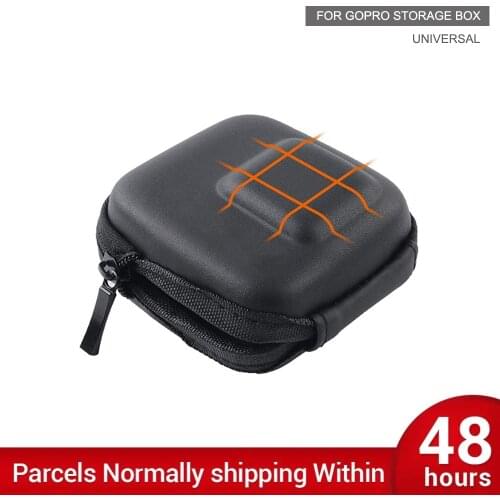 Mini EVA Case Protective Bag for GoPro Hero 9 8 7 6 5 Black Sliver White Sport Camera PU Storage Box Dji Osmo Action Accessories