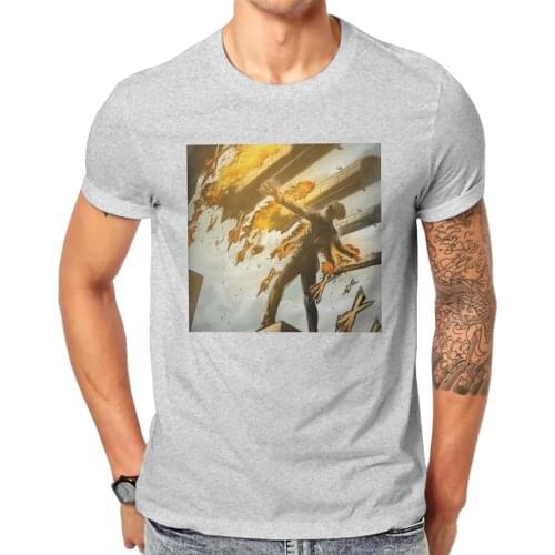 Men Yelena Colored Manga Panel - Attack in Titans Throw Anime Survey Corps Kyojin Novelty Classic Top Quality Tees