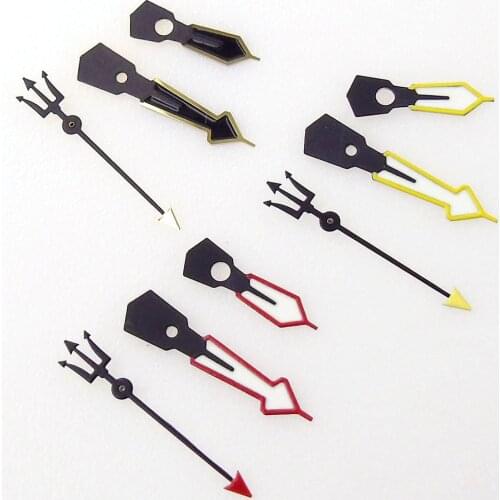New Arrival NH35 NH36 Model Watch Hands Spare Parts For 7s35 4r35 7009 Green Lume Red/Black/Yellow Replacements