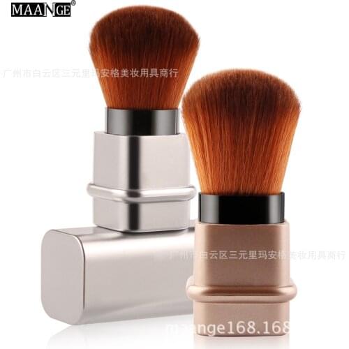Single-square Telescopic, Blush-brush, New Red Brush Wholesale Recommended High End Makeup Tool Cosmetic Gift for Women