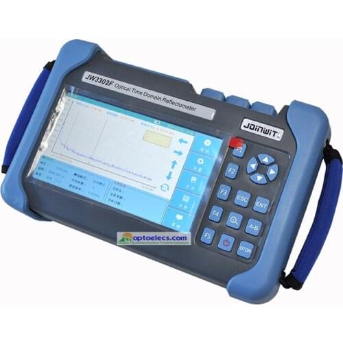 DHL/UPS Free Shipping Joinwit JW3302F SM Handheld OTDR with VFL JW3302F 32/30dB Optical Time Domain Reflectometer