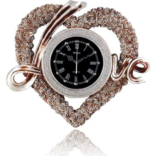 Ru home decoration C mute living room hanging Zhong Shiying scanning love of high-end fashion and creative movement watches