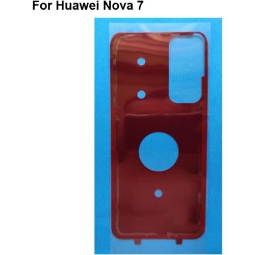 2PCS Adhesive Tape 3M Glue Back Battery cover For Huawei Nova 7 3M Glue 3M Glue Back Rear Door Sticker Nova7 JEF-AN00