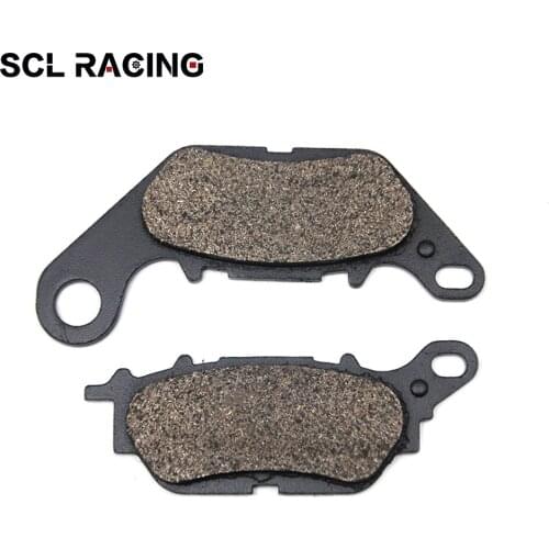 2 Pcs/set Motorcycle Accessories Front Brake Pads Disks For Yamaha YBR125 2007-2016 YBR125 CUSTOM 2008-2016 N-MAX125 N-MAX150
