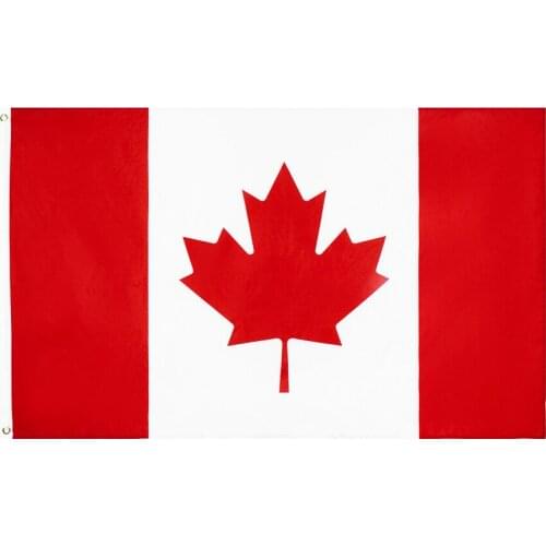 60x90cm/90x150cm Canada CAN Flag 2x3ft/3x5ft Canadian CA National Banner