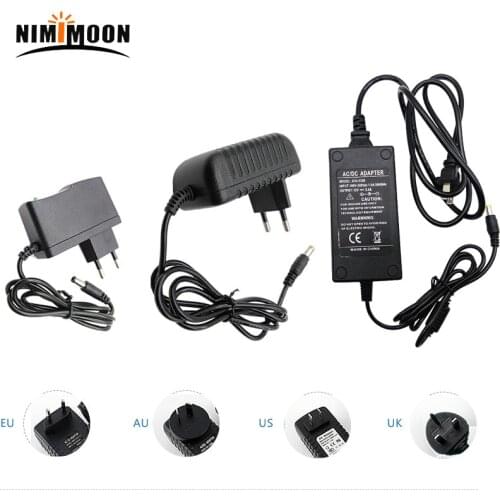 AC110-240V DC12V 1A 2A 3A 4A 5A 6A 8A Universal Power Adapter Supply Charger adapter EU US UK AU LED Driver for LED light strips